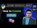 Python Tuple Tutorial in Hindi How to create a Python Tuple