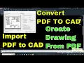 Converting PDF to CAD Made Simple and Quick