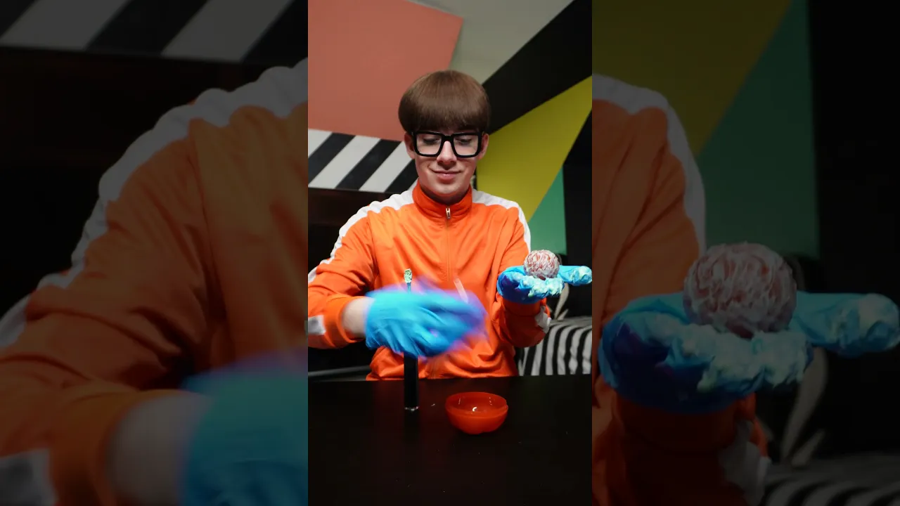 Tomato toothpaste experiment