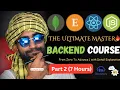 The Ultimate Backend Course MERN Stack - Part 2 MERN Stack Node js Express js MongoDB