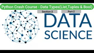 Python for Data Science Crash Course Python Data Types Python Index String List Tuples Boolean
