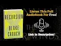 Recursion book - Blake Crouch Mind-Bending Sci-Fi Thriller