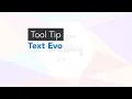 Tool Tip Flexible and versatile text animation with TextEvo