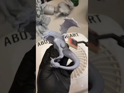 Charizard Processing Resin 3D Print Tips Saturn 4 Ultra 16k by @ElegooOfficial