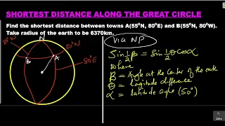 Download How to calculate the shortest distance along the great circle MP3