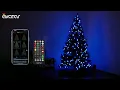 AvatarControls Pre-lit Artificial Christmas Tree with Smart Programmable LED Fairy Lights