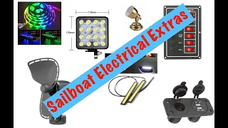 Fitting Sailboat Extras. How to put those personal electrical touches on you boat by yourself.