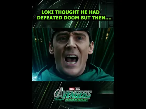 Doom Steals Loki's Power And Becomes God Emperor  #avengersdoomsday  #marvel #doctordoom #movie