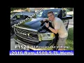 2016 Ram 1500 - 5 7L Hemi