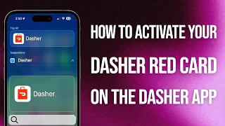 How To Activate Your Dasher Red Card On The Dasher App Quick Guide