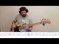 Paper Bag bass tabs cover - Fiona Apple