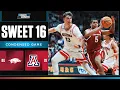 Arizona vs Arkansas - Sweet 16 NCAA tournament extended highlights