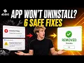 Can t Uninstall a Program on Windows 6 Safer Ways to Remove It
