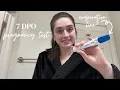 7 DPO Early Pregnancy Test Clearblue Early Detection Evaporation Line