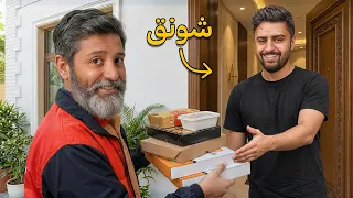 تنكرت كمندوب و وصلت الفطور للمشاهير !