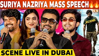 Suriya, Nazriya Nazim, Naslen and Jithu Madhavan speech | Scene Live In Dubai