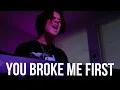 Download Lagu Tate McRae - You broke me first (Cover by Alexander Stewart)