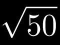 How to Simplify the Square Root of 50 Sqrt 50