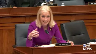 WATCH Rep Scanlon questions Attorney General Pam Bondi in oversight hearing
