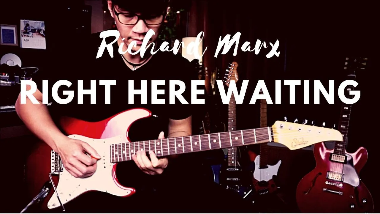 Richard Marx - Right Here Waiting - guitar cover version