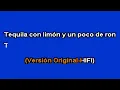 tequila con limón - los juniors - karaoke