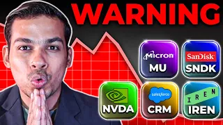 Nvidia Salesforce Stocks Surge While Micron SanDisk IREN Fall NVDA CRM MU SNDK IREN