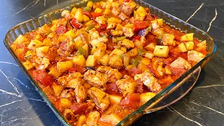 Fırında Patlıcanlı Kebab Tarifi -Enfes Yemek Tarifleri. 