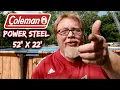 Coleman Power Steel 22ft x 52in Round Metal Frame Above Ground Swimming Pool Set Review