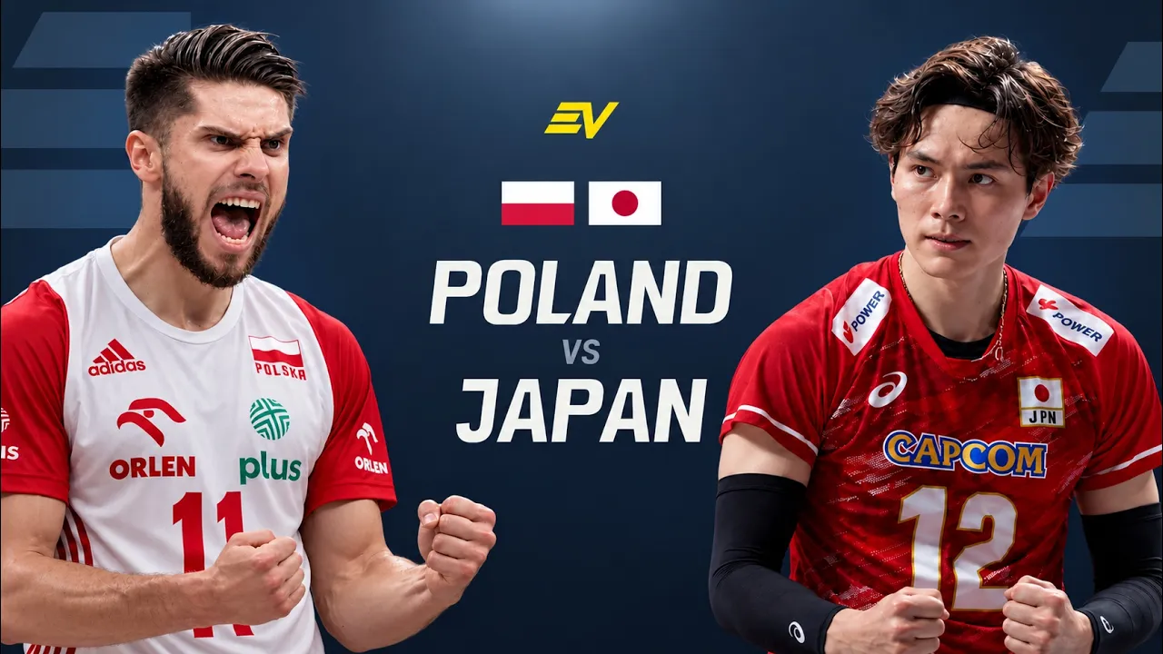 Japan vs Poland Epic Volleyball Battle Highlights