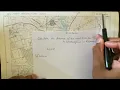 Geography mapwork How to calculate distance on the map