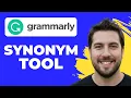 How To Use Synonyms Feature With Grammarly 2026 Guide