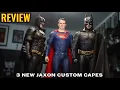 Lagu REVIEWING 3 NEW CUSTOM CAPES BY JAXON FOR INART SUPERMAN AND HOT TOYS BATMAN 
