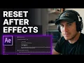 How to Reset Adobe After Effects to Default Settings 2026 Step-by-Step