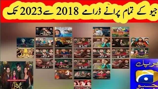 all geo old dramas 2018 to 2022 geo old dramas drama pakistani dramas pakistani old dramas