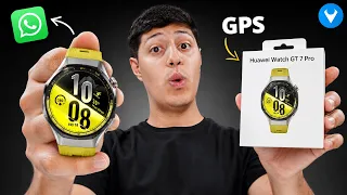 Olha ele! HUAWEI WATCH GT 7 PRO o PURO LUXO com 21 dias de BATERIA! UNBOXING
