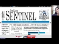 How to access and use The Sentinel s e-edition