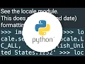 Currency formatting in Python