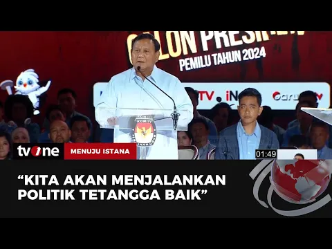 Jawab Telak Kritikan Anies saat Sampaikan Visi dan Misi, Prabowo: Mungkin ada Asal Bicara Tanpa Data