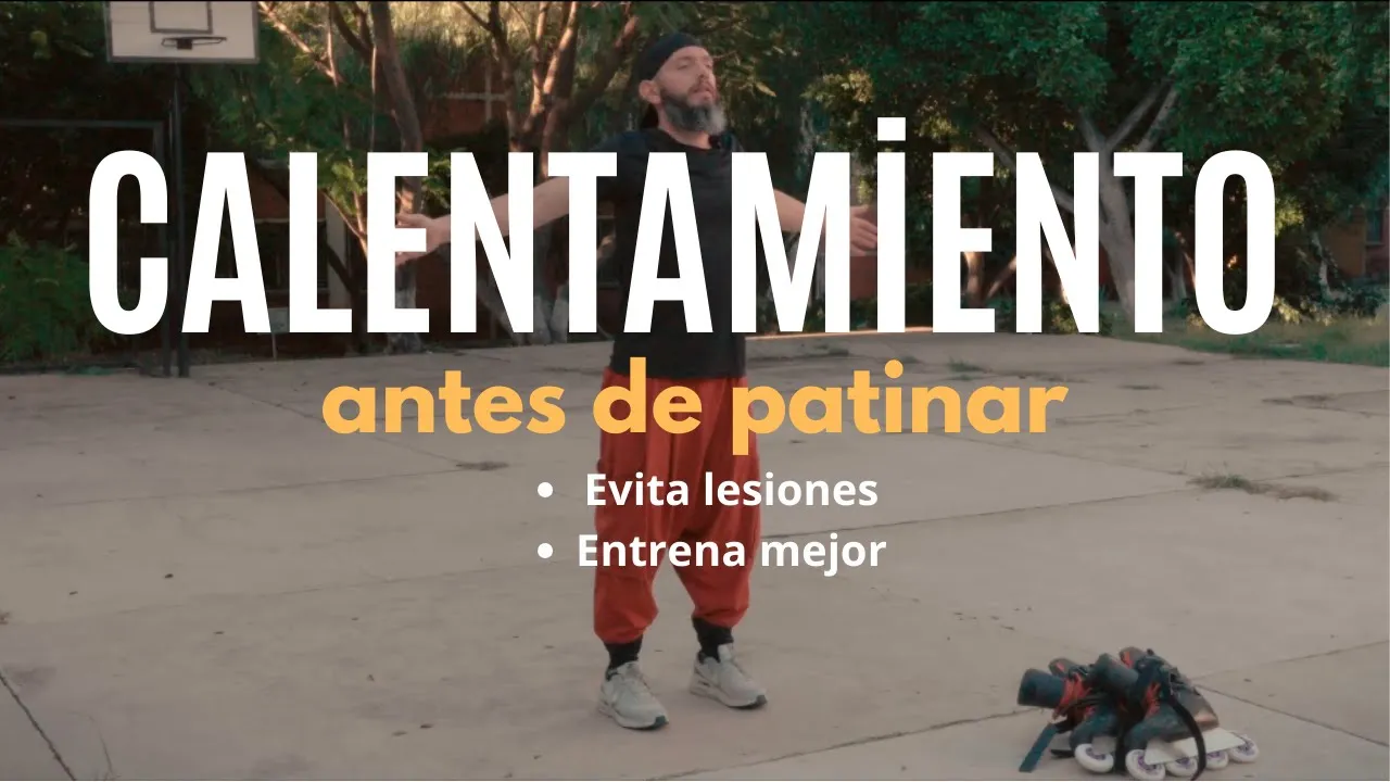 Calentamiento para patinar — rutina antes de entrenar en patines