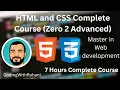 HTML and CSS Complete Course Zero 2 Advanced CodingWithRohani