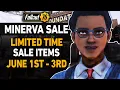 Fallout 76 Minerva Sale Location June 1st - 3rd