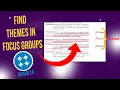 NVivo Tutorial Analyzing Focus Group Data