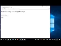 Debugging Java Script and HTML Pages