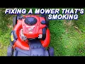 Fixing A Troy-Bilt Mower That s Smokes
