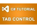 C Tutorial - TabControl