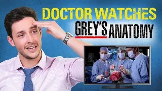 real doctor reacts to greys anatomy medical drama review doctor mike