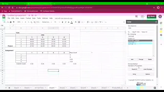 Assignment Problems - Linear Programming using Solver feature in MS Excel
