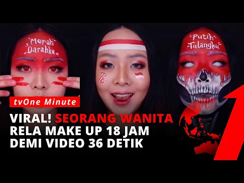 Sambut HUT RI ke 76, Wanita ini Rela Tidak Tidur Selama 18 Jam