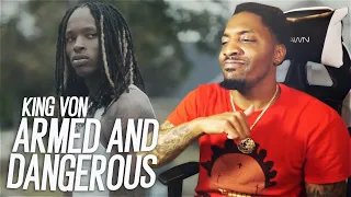 king von armed u0026 dangerous reaction 