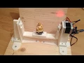 Testing a 3d printed 2-axis rotation stage